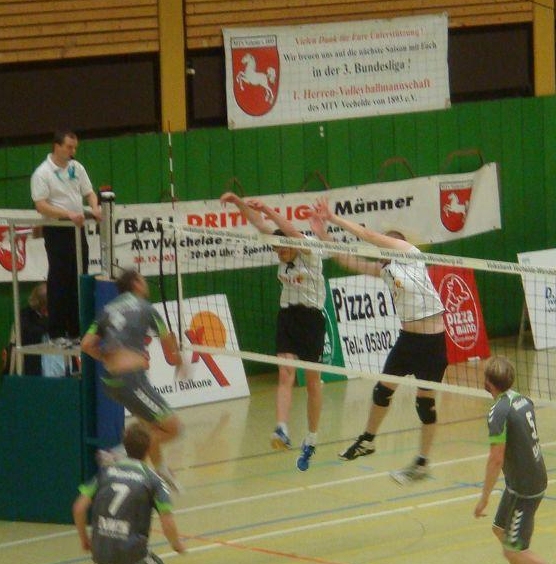 Volleyball Dritte Liga West Männer: SF Aligse - MTV Vechelde