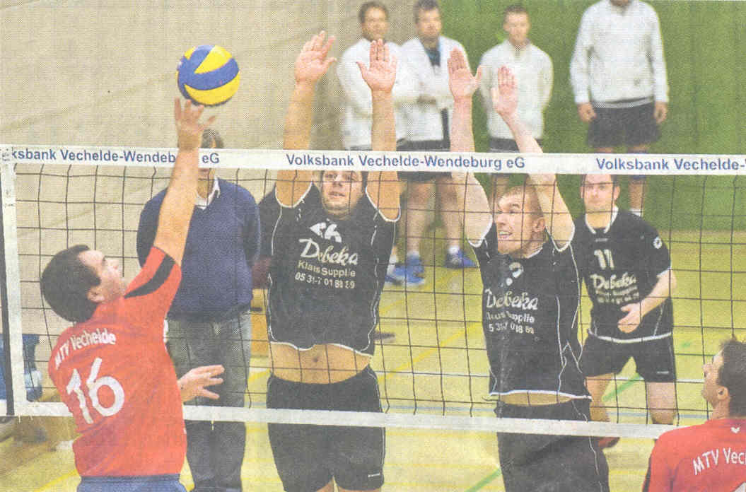 Vallstedts achter Matchball im Derby sitzt