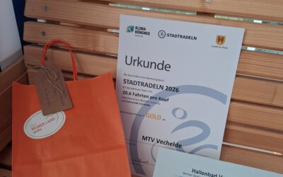 Stadtradeln 2026 – der MTV Vechelde war wieder dabei